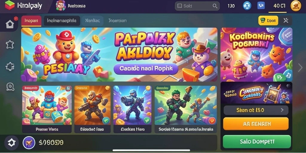 Kostumisasi tim untuk pengalaman bermain yang unik.