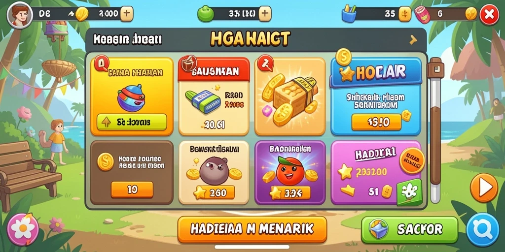 Beragam pilihan permainan untuk semua jenis pemain.