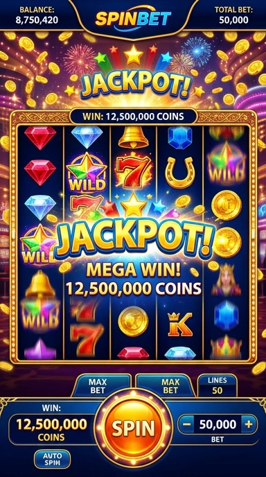 spinbet — layar beranda